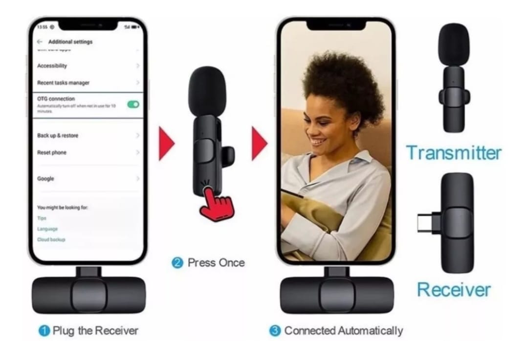 Miniatura 4 de Micrófono Inalámbrico de Solapa